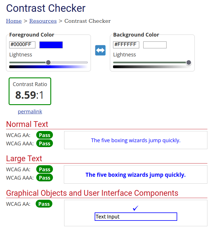 Ensuring site Accessibility with Color Contrast Testing Tools